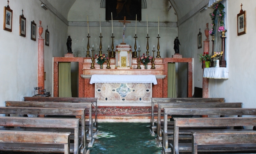 Arredi oratorio di Cortalta