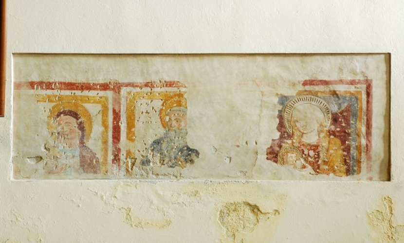 Affreschi Chiesa della Nativit&agrave;, Stradella